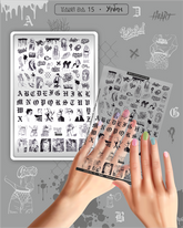 Placa TAKIDA Para Estampar Con Demo Hoja 15