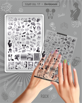 Placa TAKIDA Para Estampar Con Demo Hoja 17