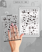 Placa TAKIDA Para Estampar Con Demo Hoja 18