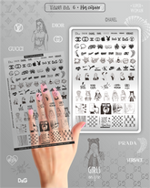 Placa TAKIDA Para Estampar Con Demo Hoja 06