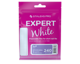 Recambios desechables blancos para lima corta (lima de pulido) EXPERT 51 240 grit (10 un.)