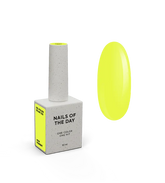 NAILSOFTHEDAY Solar 230 esmalte semipermanente amarillo neón 10 ml