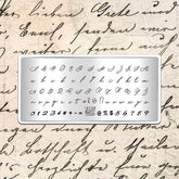 TAKIDA Mini Letter Para Estampar 03