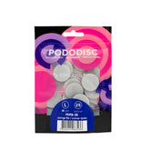 Esponjas desechables para pododisco de tamaño L(25mm) (25 un.)
