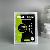 NAILSOFTHEDAY Dual Form Square (Type 7) forma superior cuadrada para longitud de extensión media para uñas que crecen hacia abajo, 120un