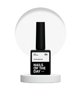 Nailsoftheday Cover base NEW Formula milk 04 Lechoso Con Brillo 10ml