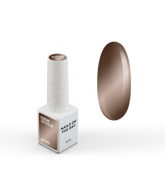 NAILSOFTHEDAY Korean Cat Eye 20 Efecto ojo de gato marrón oscuro frío 6 ml.