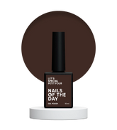NAILSOFTHEDAY Let’s Special Petit Four-marrón oscuro profundo 10 ml.