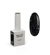 NAILSOFTHENIGHT Manhattan esmalte reflectante negro con brillo 10 ml