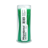 Microcepillos verdes, 100 unidades
