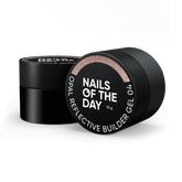 NAILSOFTHEDAY Opal Gel 04 Nude Frío Con Brillo 15g