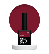 NAILSOFTHEDAY Color base 05 Rojo Oscuro 10 ml