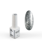 NAILSOFTHEDAY Color de Mes Deciembre Acero con pan de plata 6 ml