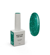 NAILSOFTHEDAY Gel Polish Verde Color Verde Reflectante 10 ml