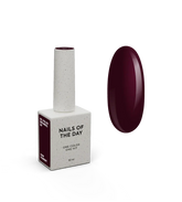 NAILSOFTHEDAY Gel Polish Zinfandel esmalte color burdeos oscuro 10 ml