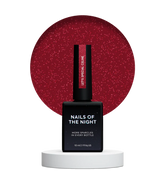 NAILSOFTHENIGHT Céline Rojo Oscuro Con Purpurina 10 ml