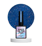 NAILSOFTHENIGHT 05 base reflectante de camuflaje con brillo (azul profundo) 10 ml