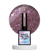 NAILSOFTHENIGHT 09 base reflectante de camuflaje con brillo 10 ml