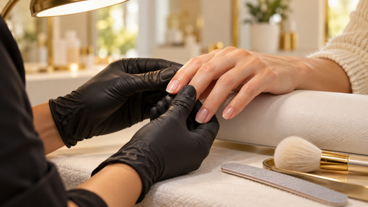 Revisión de la preparación de las uñas antes del esmaltado