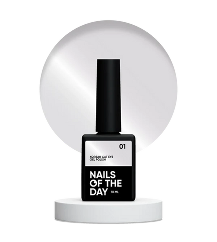 NAILSOFTHEDAY Korean cat eye 01 Ojo De Gato De Color Oliva Claro  10 ml