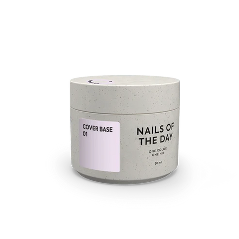 Nailsoftheday Cover base New Fórmula 01 Rosa Claro 30 ml