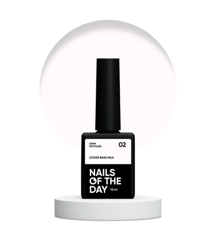 Nailsoftheday Cover base NEW Formula milk 02 Leche 10ml