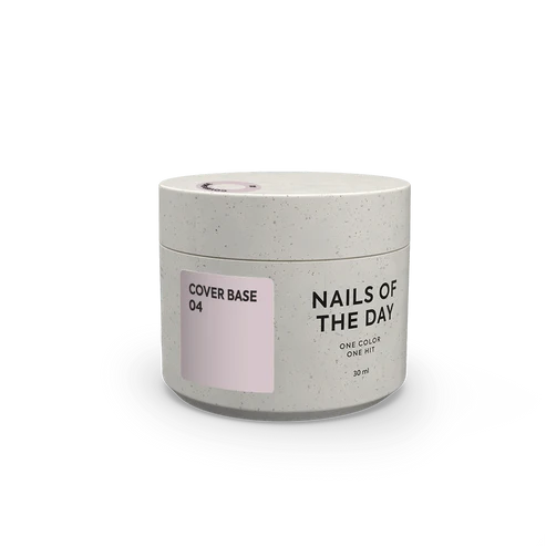 Nailsoftheday Cover base New Fórmula 04-Rosa Polvo 10 ml