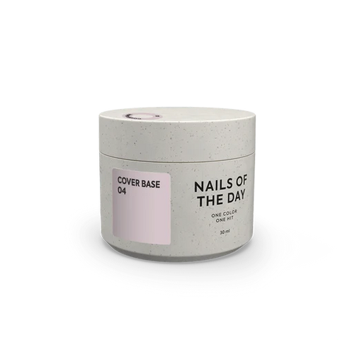 Nailsoftheday Cover base New Fórmula 04-Rosa Polvo 10 ml