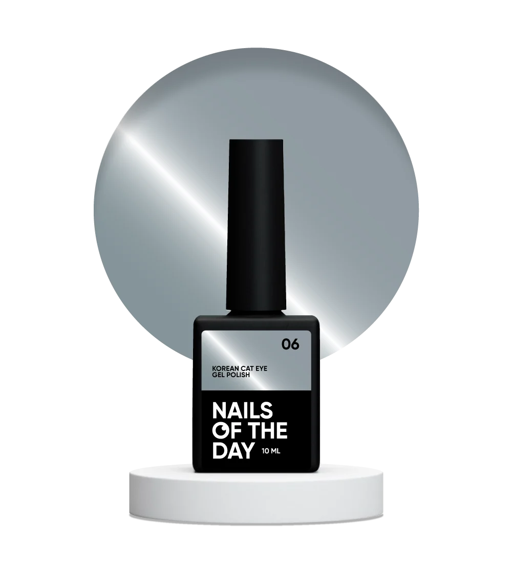 NAILSOFTHEDAY Korean cat eye 06 Ojo De Gato De Color Gris Azuladoa 10 ml