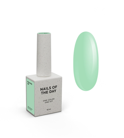 NAILSOFTHEDAY Gel Polish Maldives - Verde Menta Cálido 10 ml.