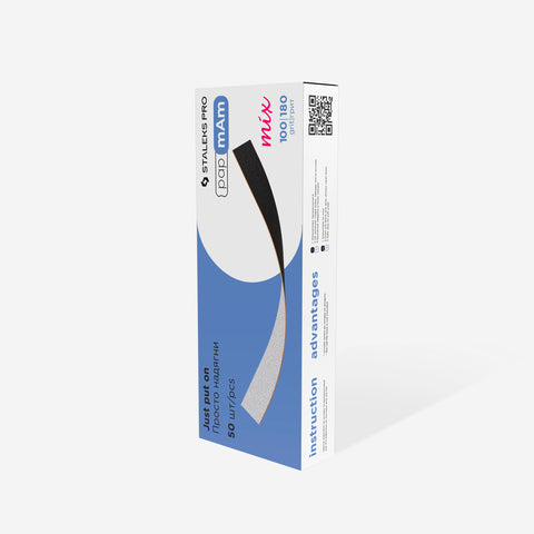Recambios desechables doble Papmam Mix EXPERT 22 100/180 grit  (50 un.)