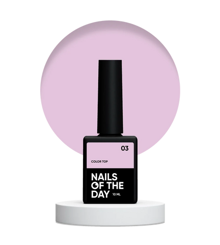 NAILSOFTHEDAY Color Top 03-rosa empolvado  10 ml.