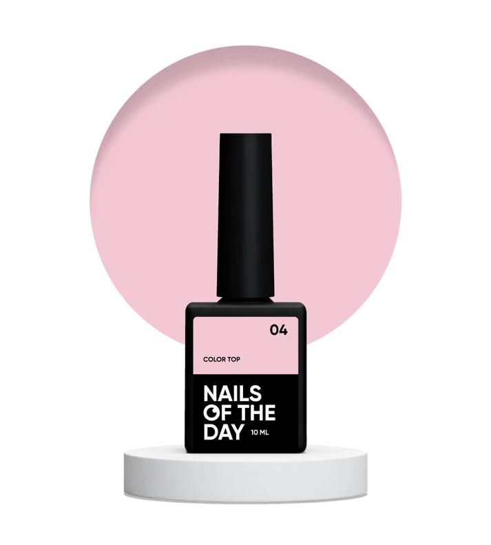 NAILSOFTHEDAY Color Top 04 Beige Claro 10 ml.