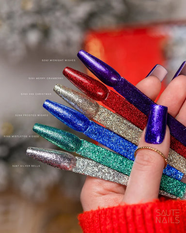 Saute Nails Coleccion Holiday Magic (5+1)