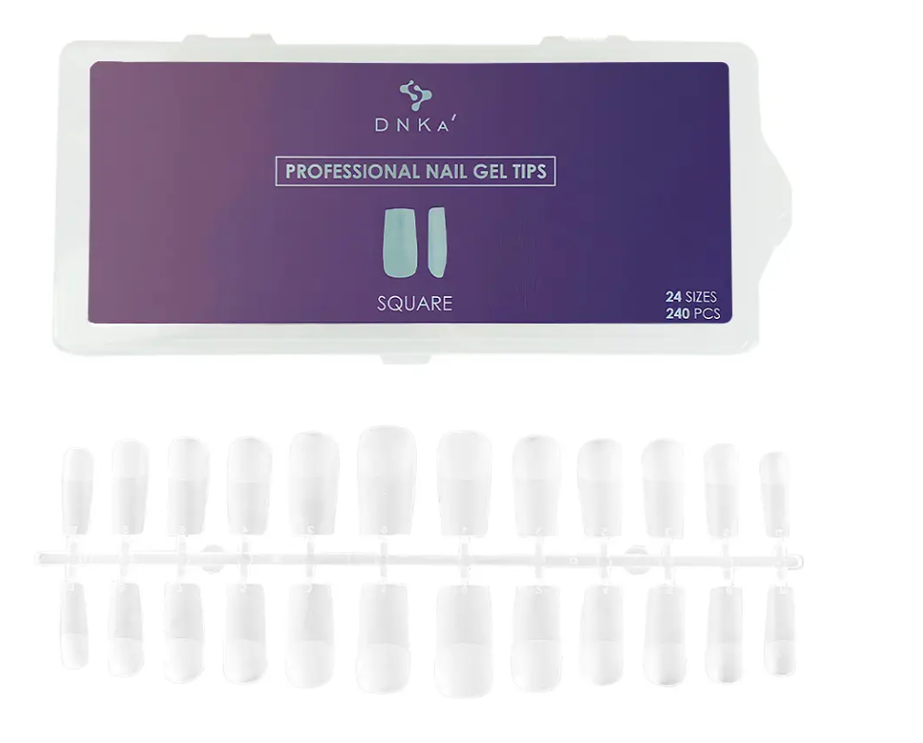 DNKA Gel Tips Square 240un