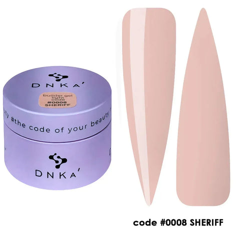 DNKa Builder Gel Light. #008 Sheriff