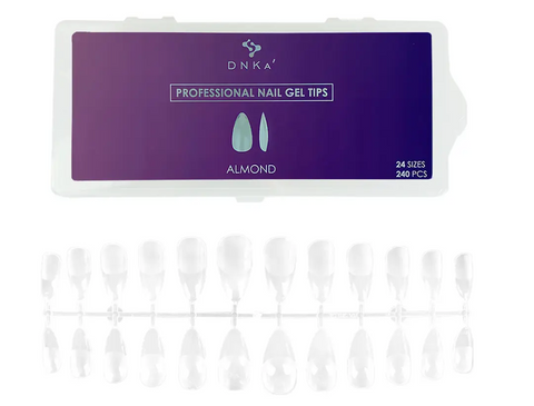 DNKA Gel Tips Almond 240un