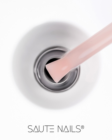 Saute Nails-Gel en botella BiB Level Up Beige Aura 8 ml