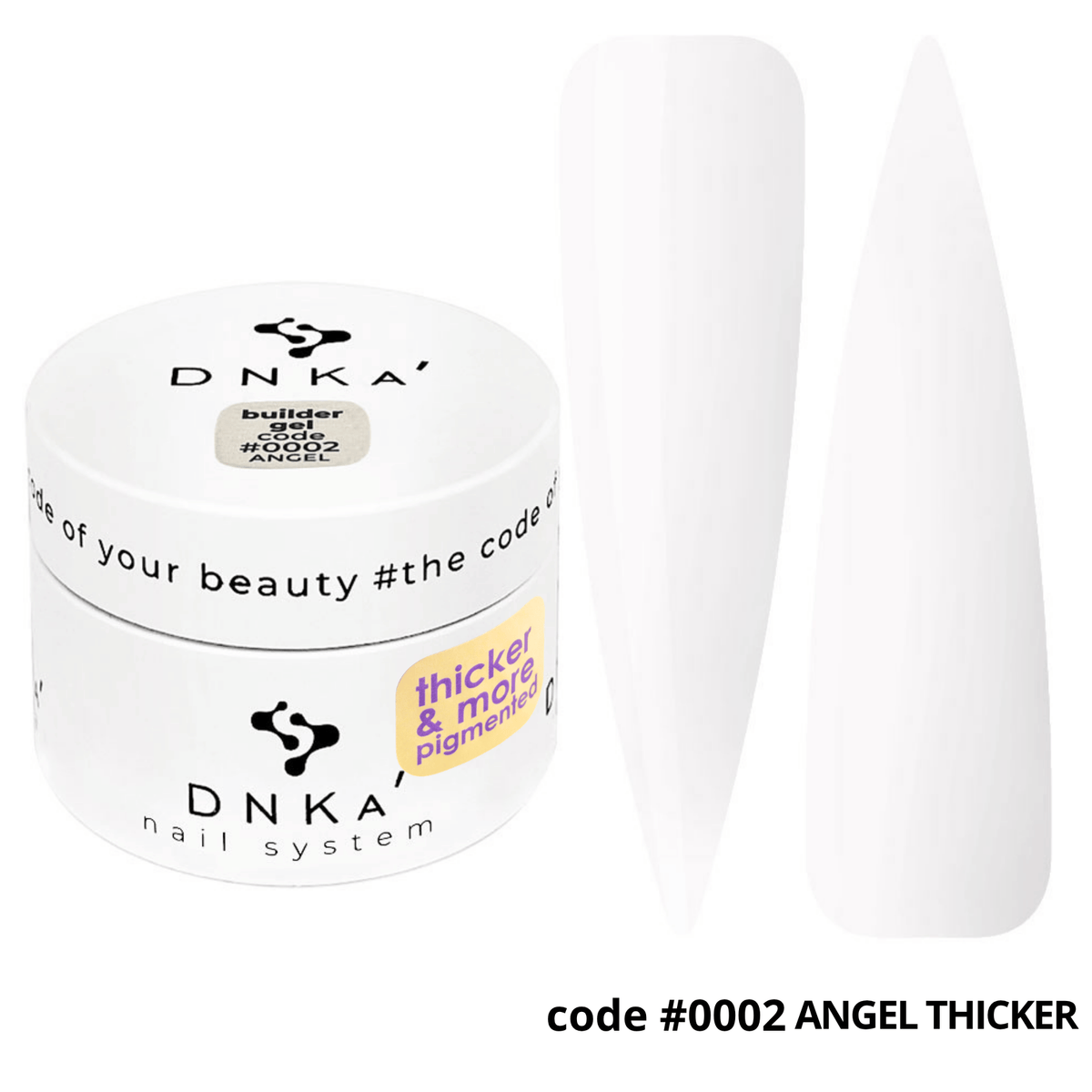 DNKa Builder Gel #0002 Angel Thicker 30 ml