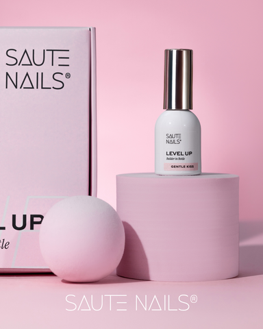 Saute Nails-Gel en botella BiB Level UP Gentle Kiss 8 ml