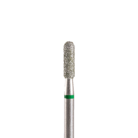 Fresa/Broca de diamante, forma de microfono verde 2.5