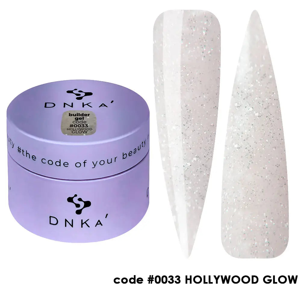 DNKa Builder Gel. #0033 HOLLYWOOD GLOW