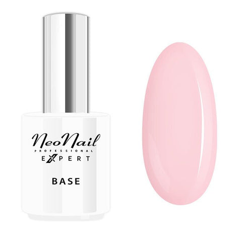 Neonail Expert- Cover Base Protein Color Nude Rose 15ml