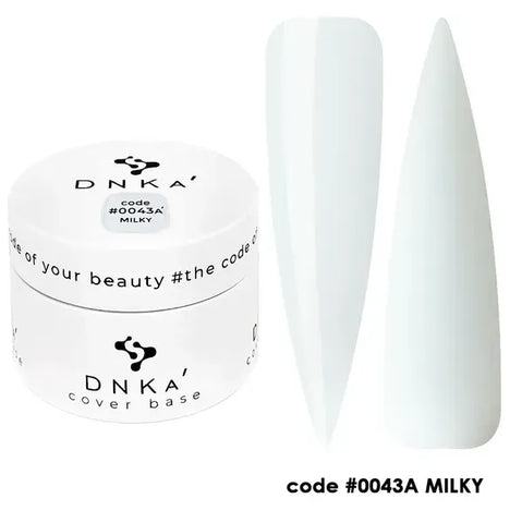 DNKa™ Cover Base. #0043A Milky 30ml