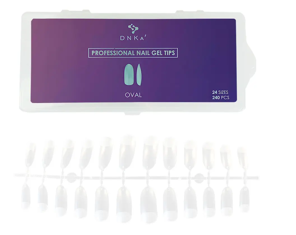 DNKA Gel Tips Oval 240un