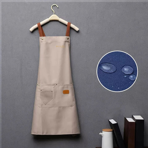 Delantal Profesional Impermeable Beauty Line Leche Talla Univeresal