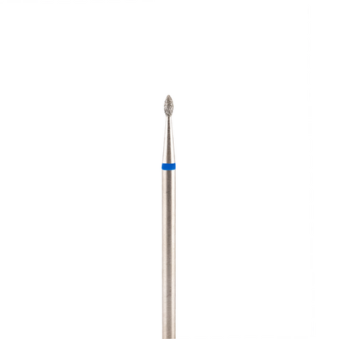 Fresa/Broca de diamante, forma de oliva azul 1.6
