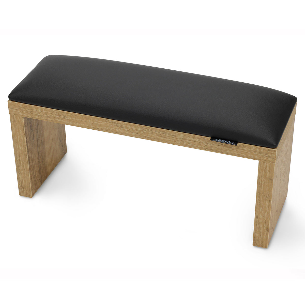 Apoyabrazo Negro con Madera