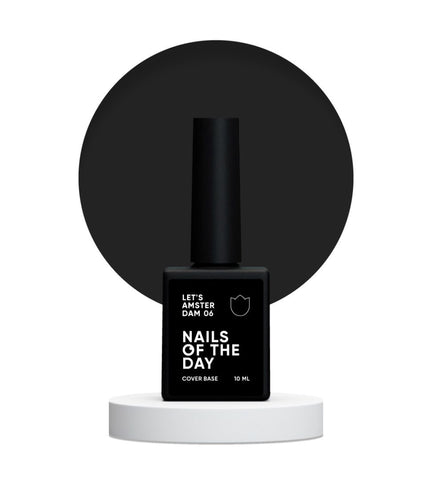 NAILSOFTHEDAY Base Let's Amsterdam 05 Negro 10 ml