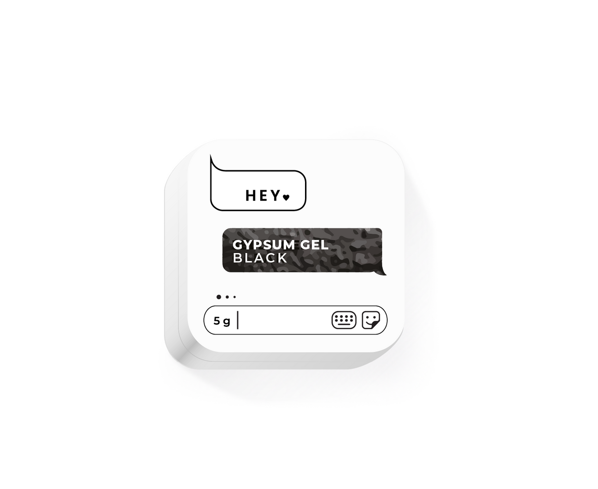 HEYLOVE Gypsum Gel Black 5g